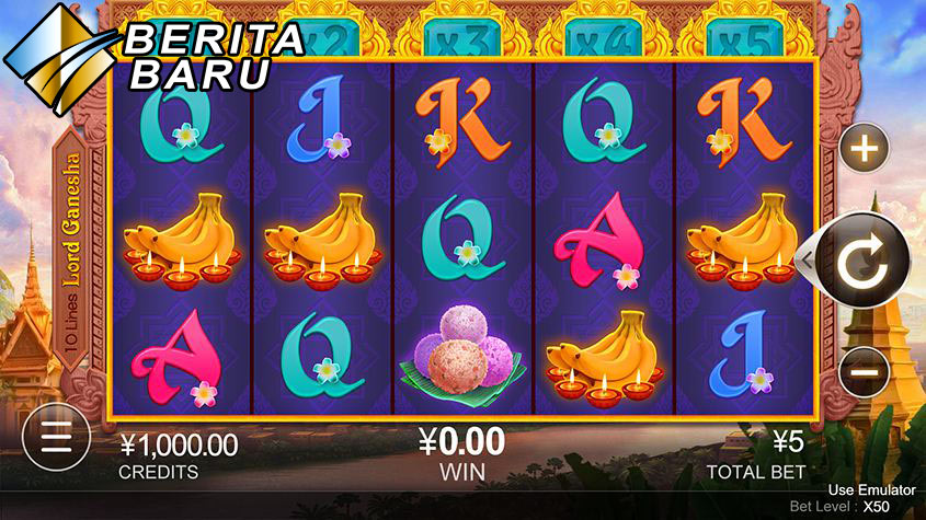 Memainkan Permainan Judi Slot Online CQ9 Lord Ganesha Di Audi Togel