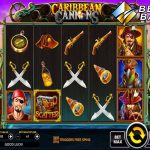 Besaran Taruhan Dan Kemenangan Judi Slot Top Trend Gaming Carribean Cannons