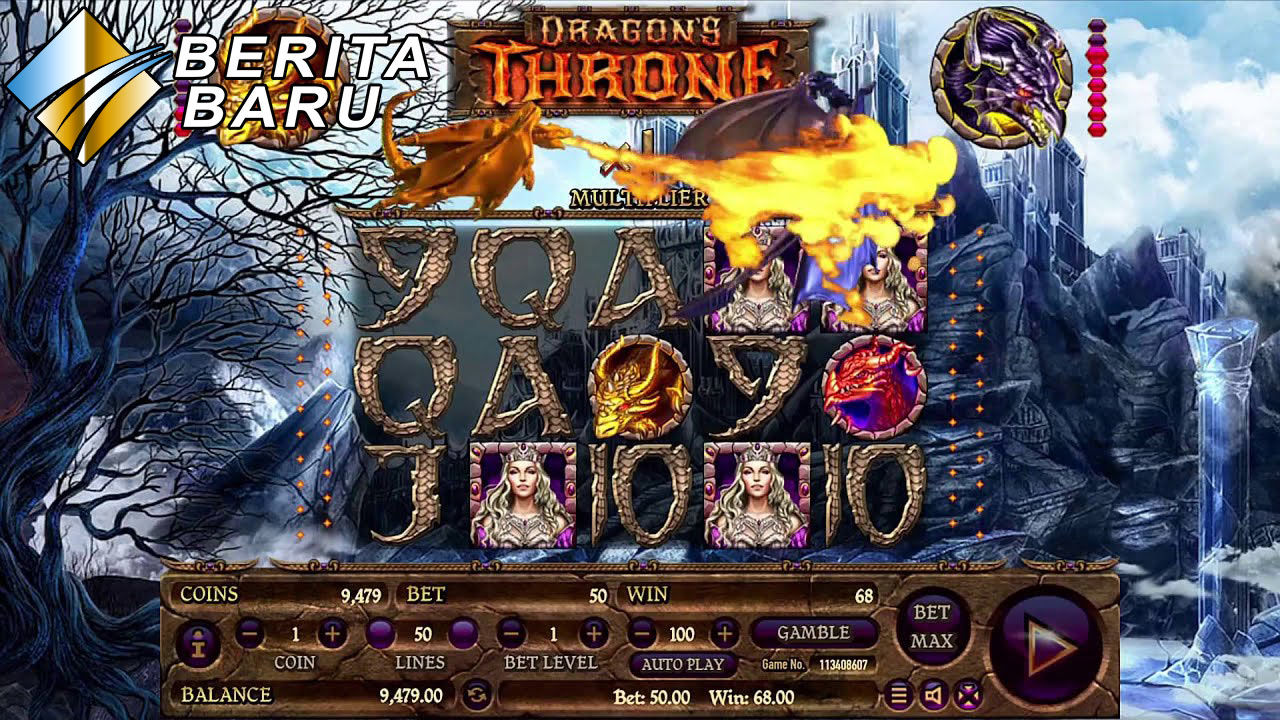 Mainkan Permainan Judi Slot Online Habanero Terpopuler Dragons Throne