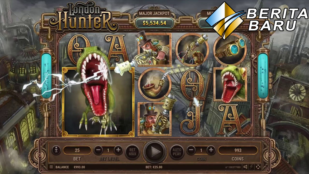 Memainkan Game Judi Slot Online Habanero London Hunter