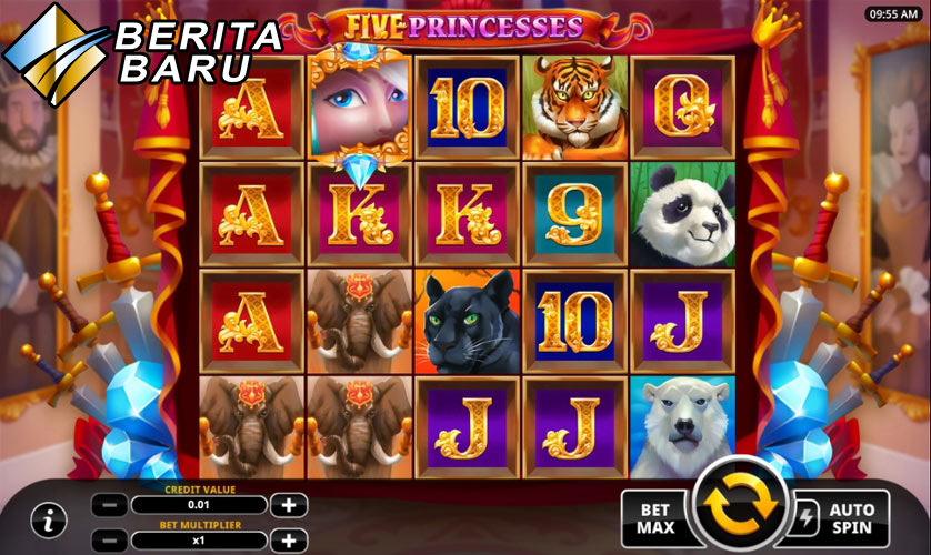 Permainan Slot Online Top Trend Gaming Terbaik Five Princesses