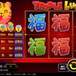 Permainan Taruhan Judi Slot Online Kemenangan Luar Biasa Terbesar Top Trend Gaming Triple Luck